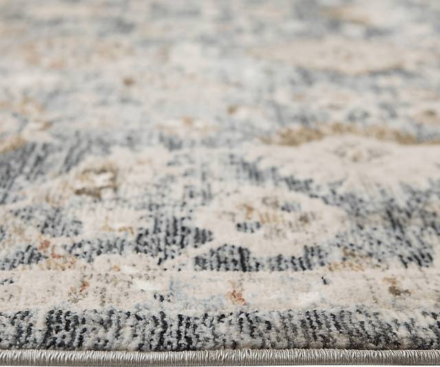 Dewmire Dark Gray 5'3 x 7'10 Rug - Thumbnail - Image 3