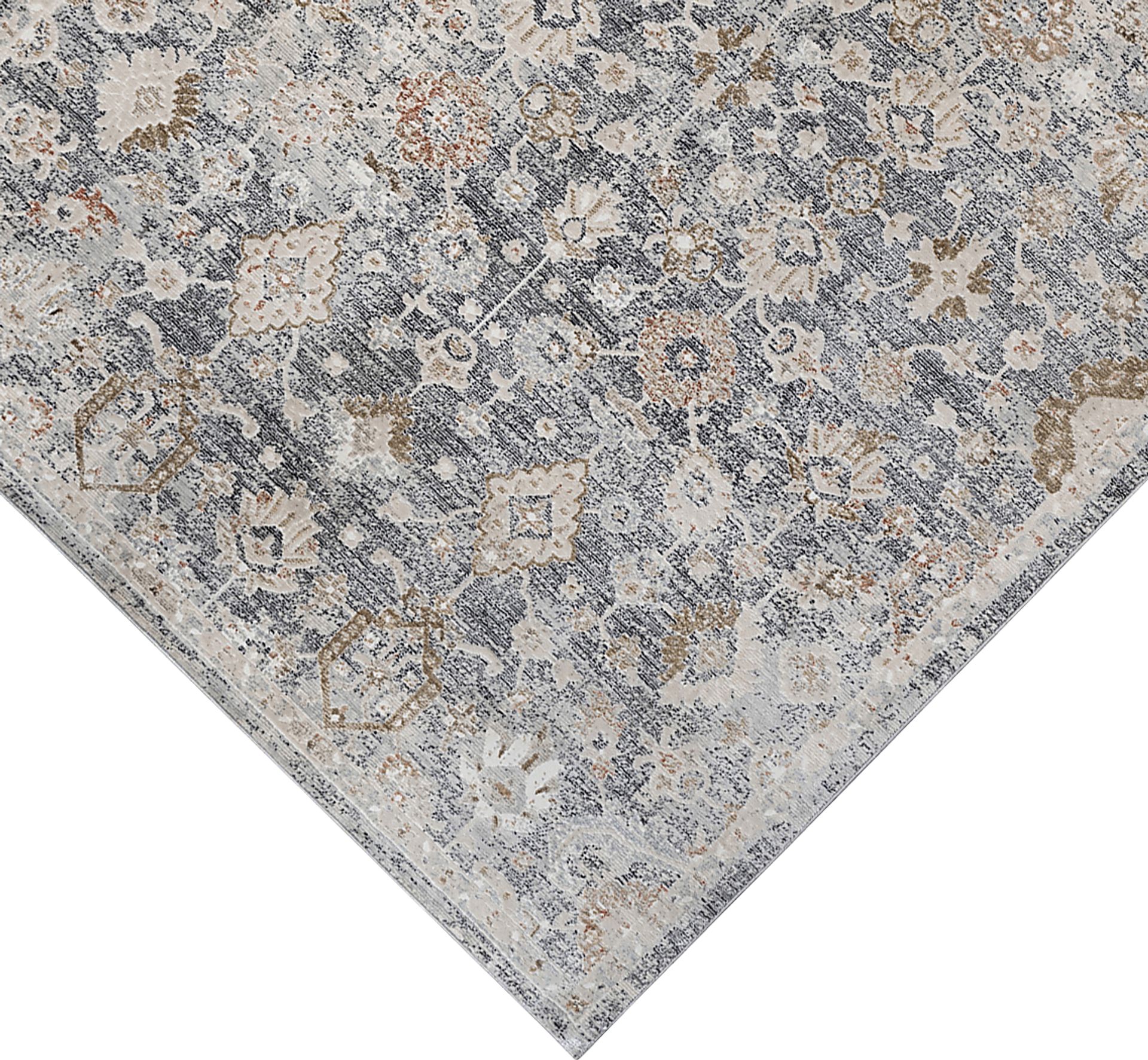 Dewmire Dark Gray 5'3 x 7'10 Rug - Image 4