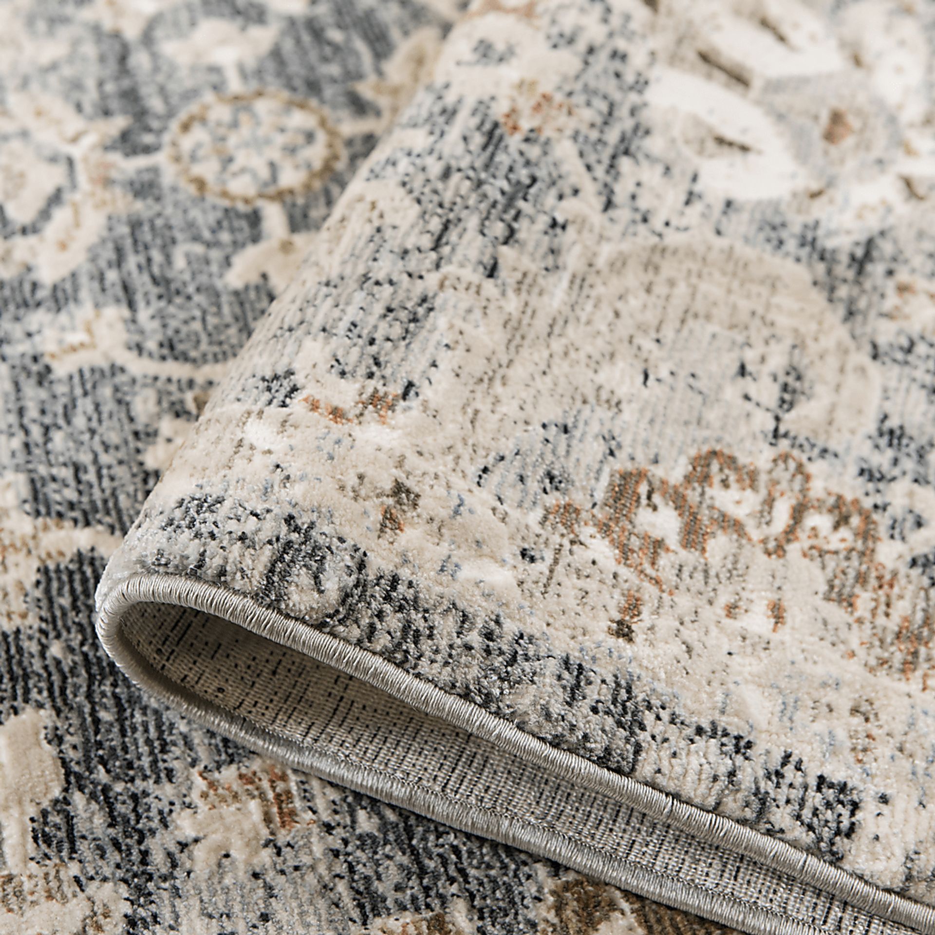 Dewmire Dark Gray 5'3 x 7'10 Rug - Image 6