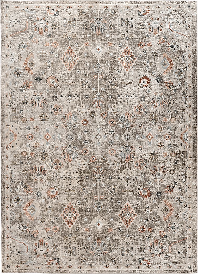 Dewmire Gray 5'3 x 7'10 Rug