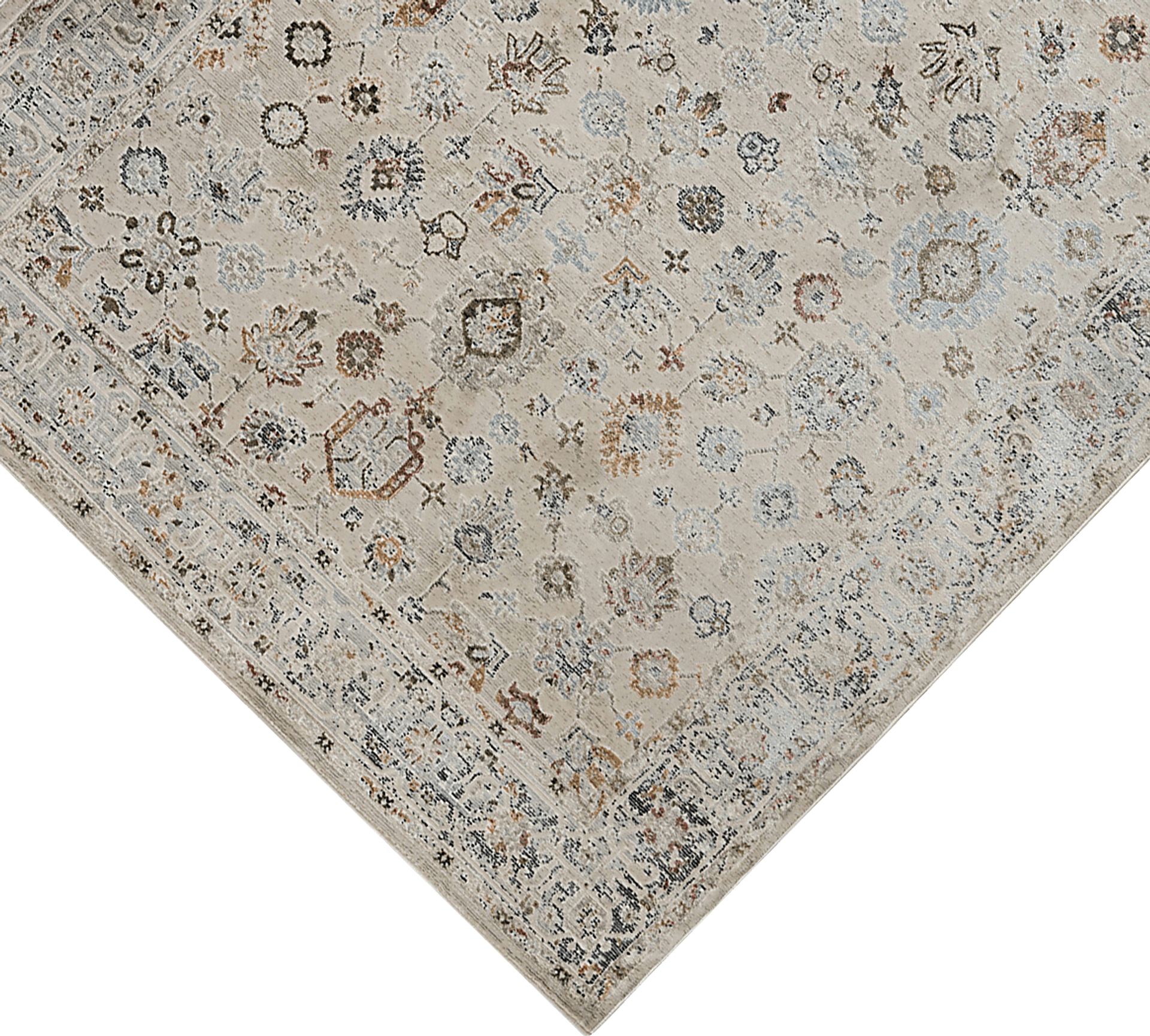 Dewmire Ivory 5'3 x 7'10 Rug - Image 4
