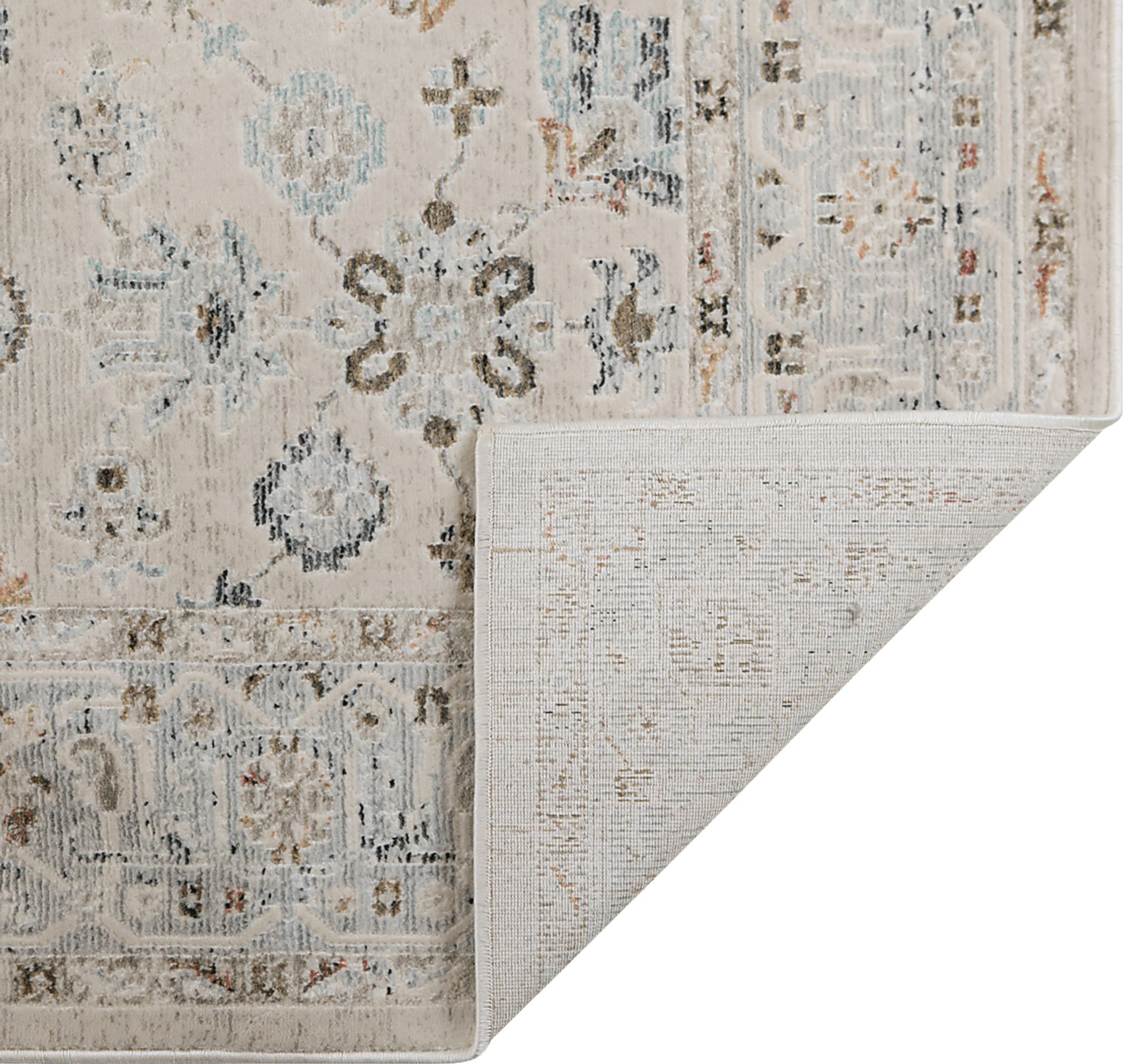 Dewmire Ivory 5'3 x 7'10 Rug - Image 5