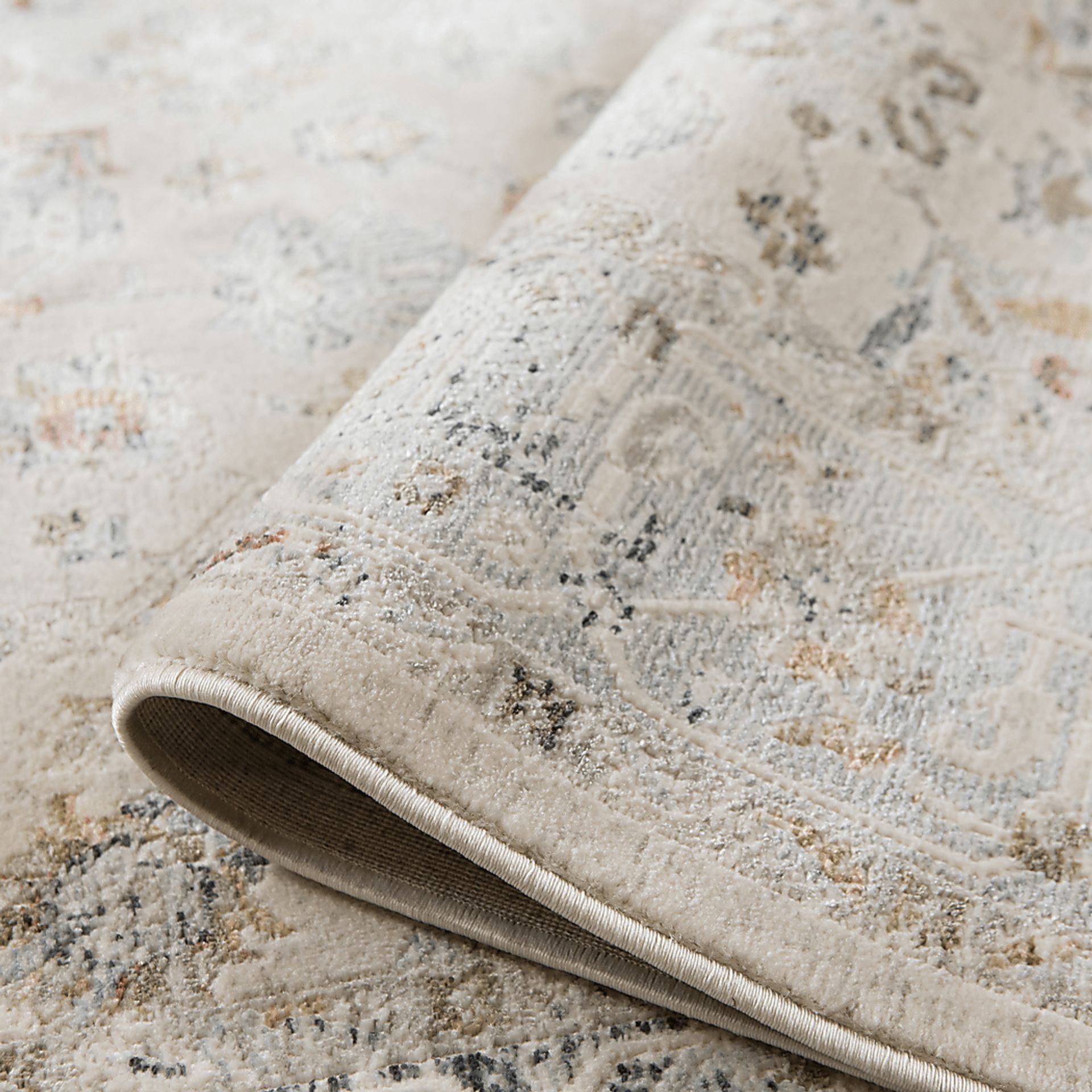 Dewmire Ivory 5'3 x 7'10 Rug - Image 6