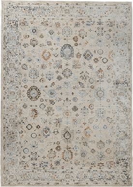 Dewmire Ivory 9'3 x 12'3 Rug