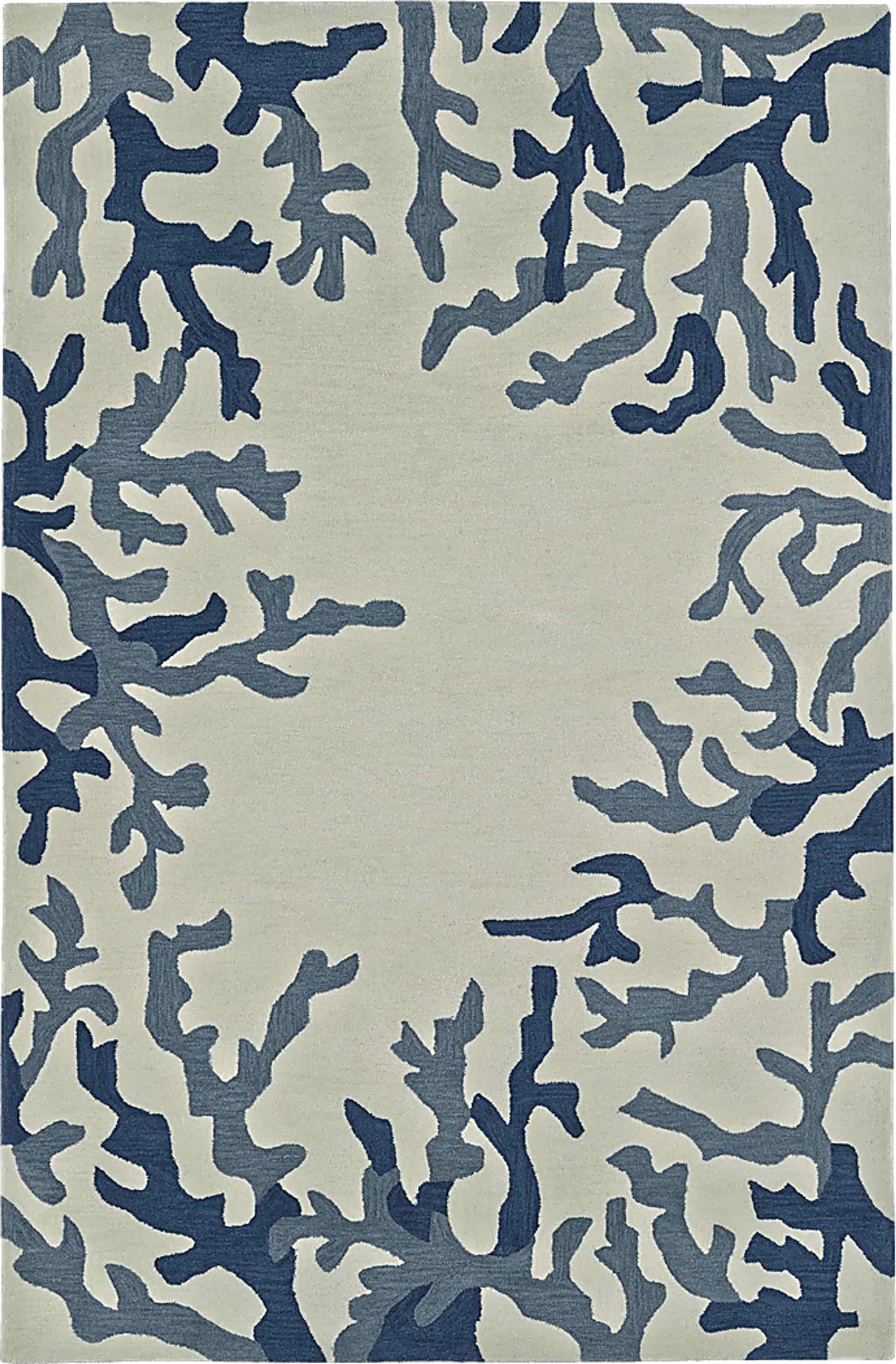 Dewport Ivory 5' x 7'6 Rug - Image 1
