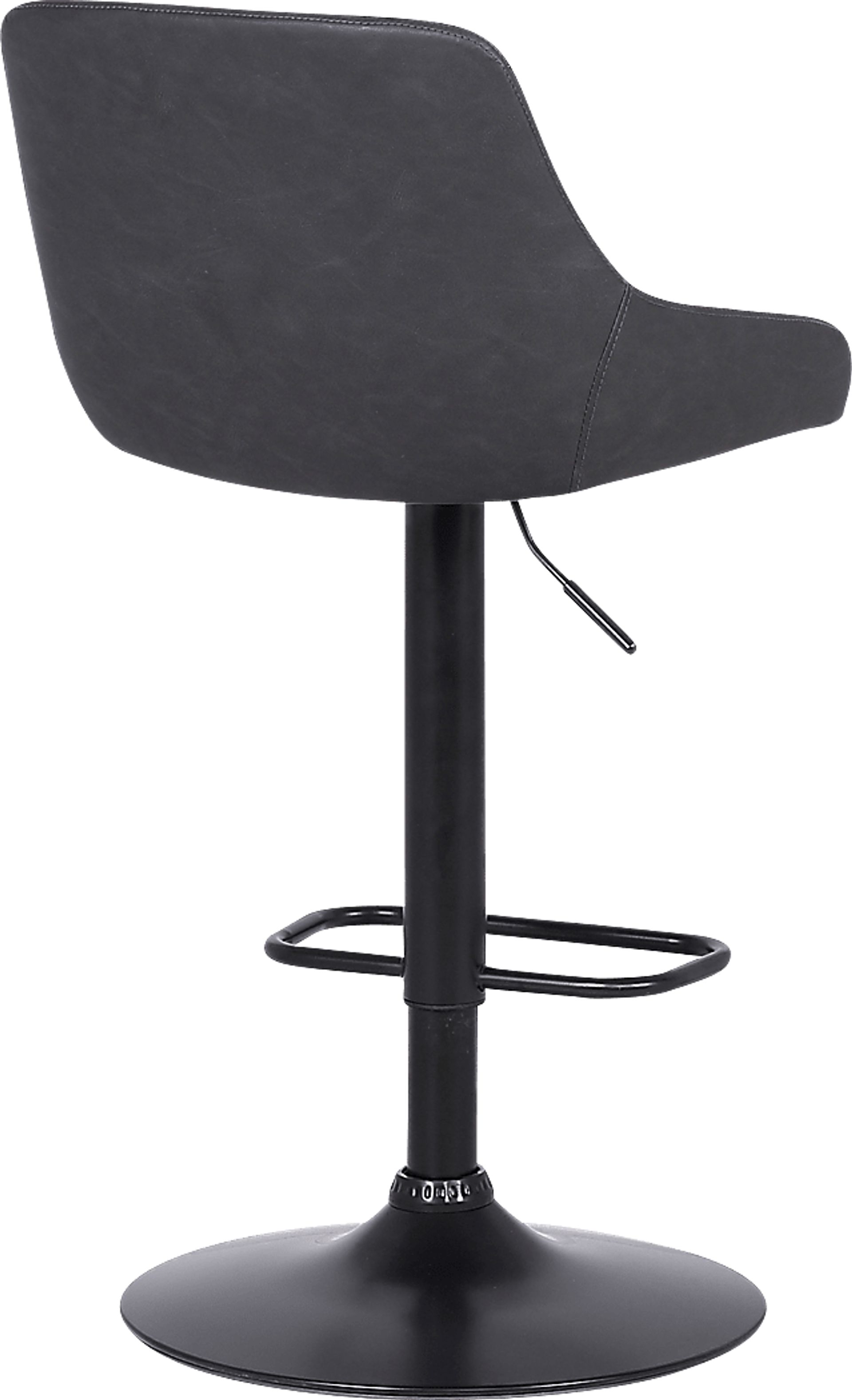 Dewrow Gray Adjustable Barstool - Image 5