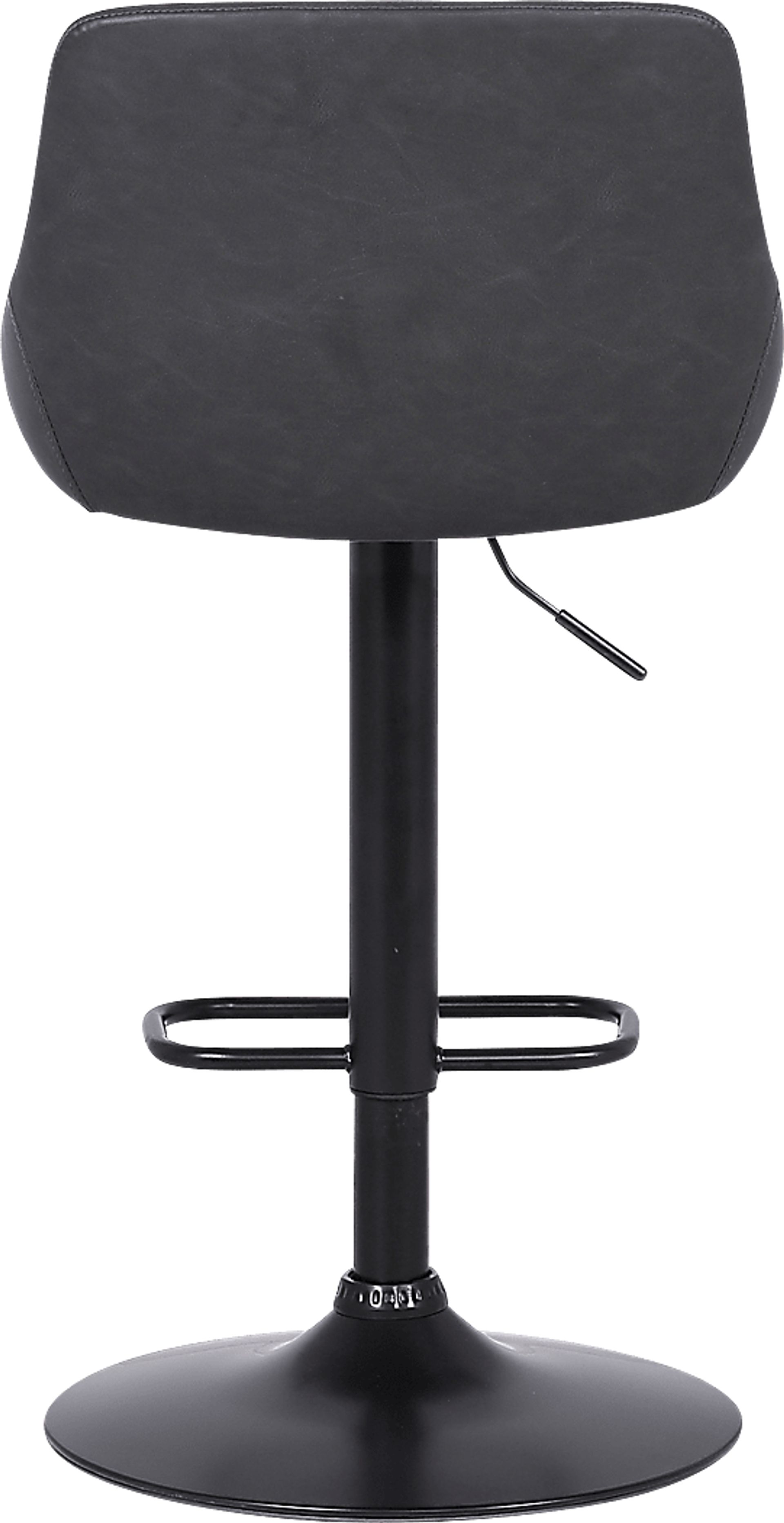 Dewrow Gray Adjustable Barstool - Image 6