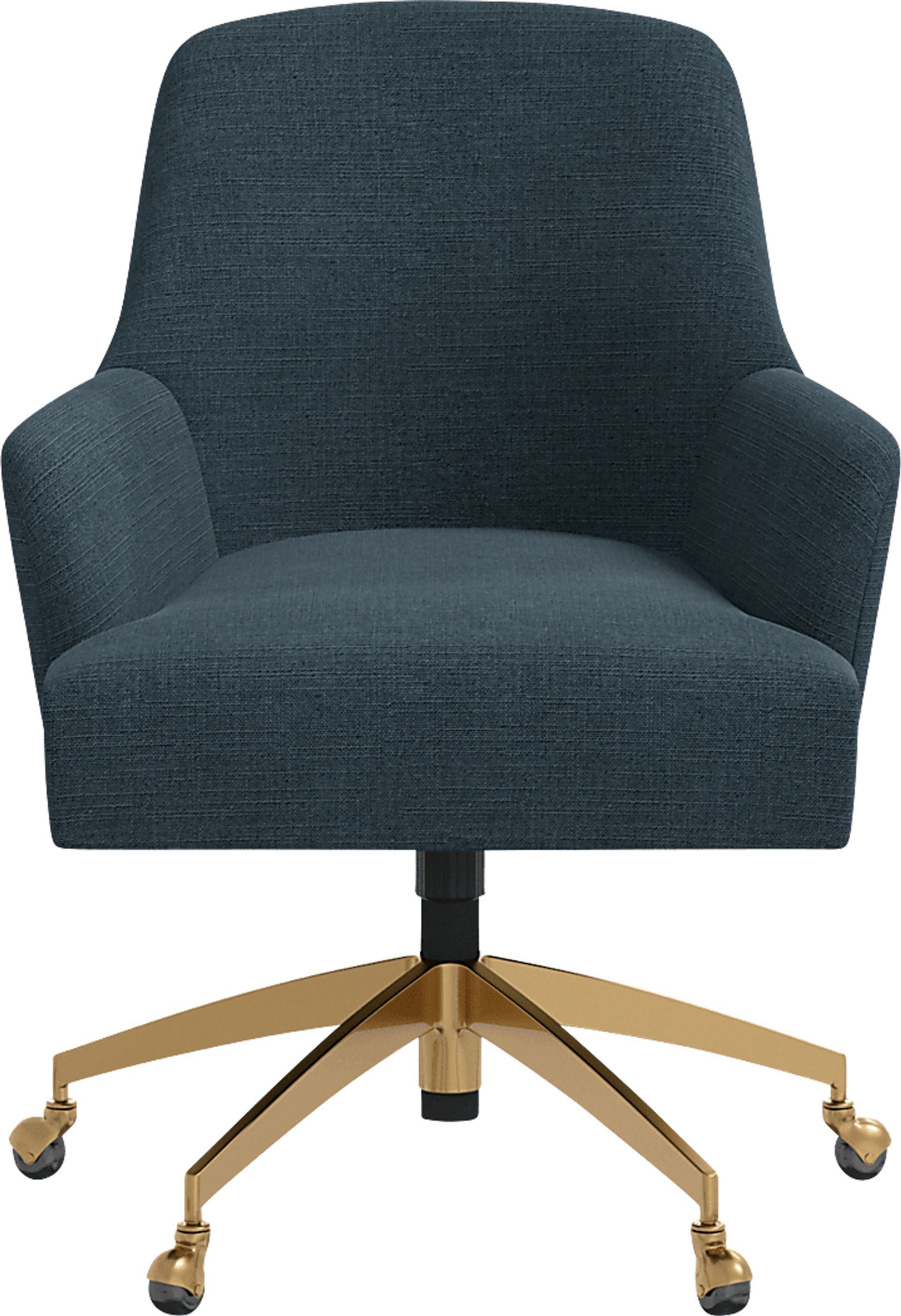 Dewstreet Blue Desk Chair - Image 2