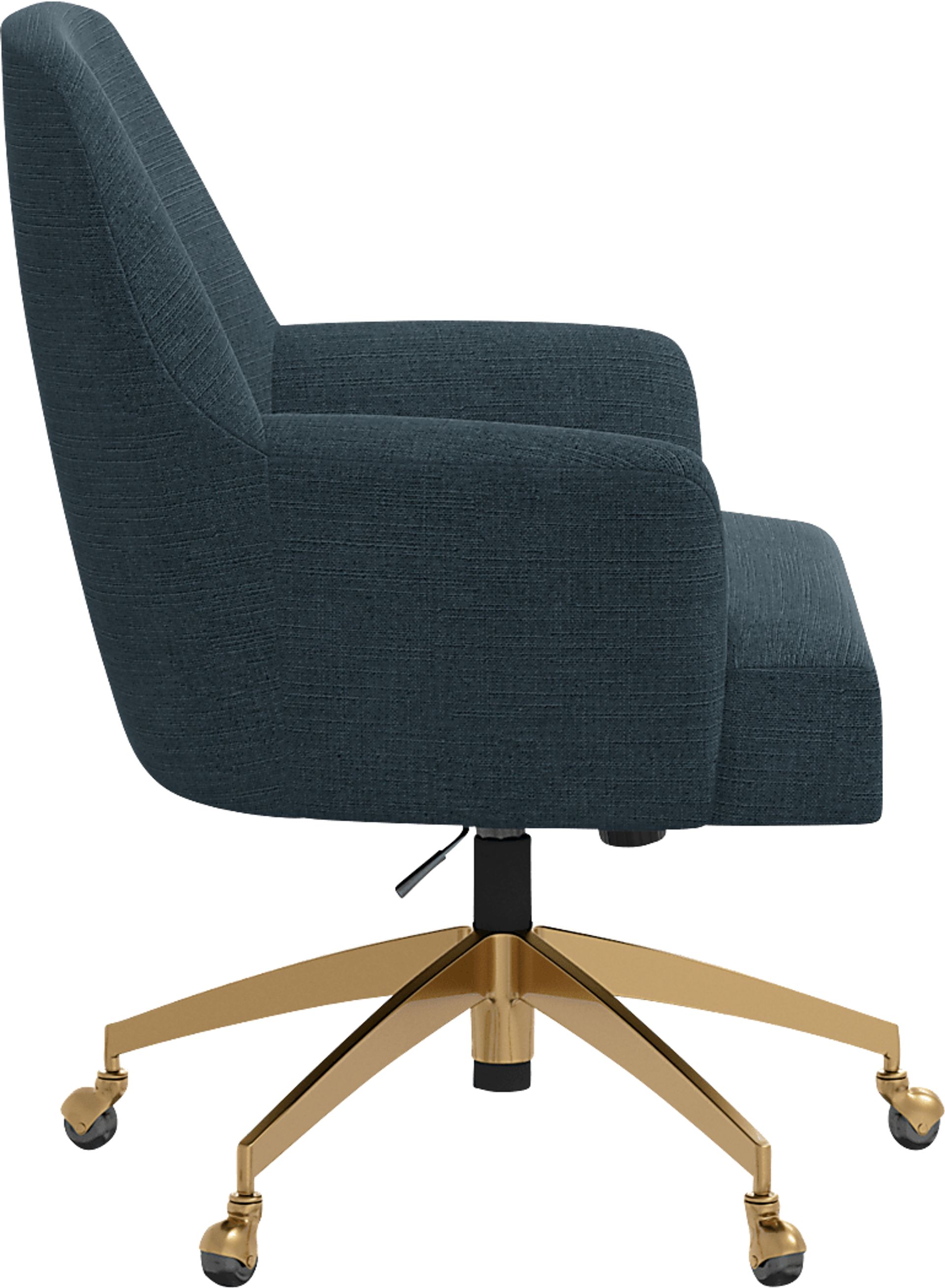 Dewstreet Blue Desk Chair - Image 3