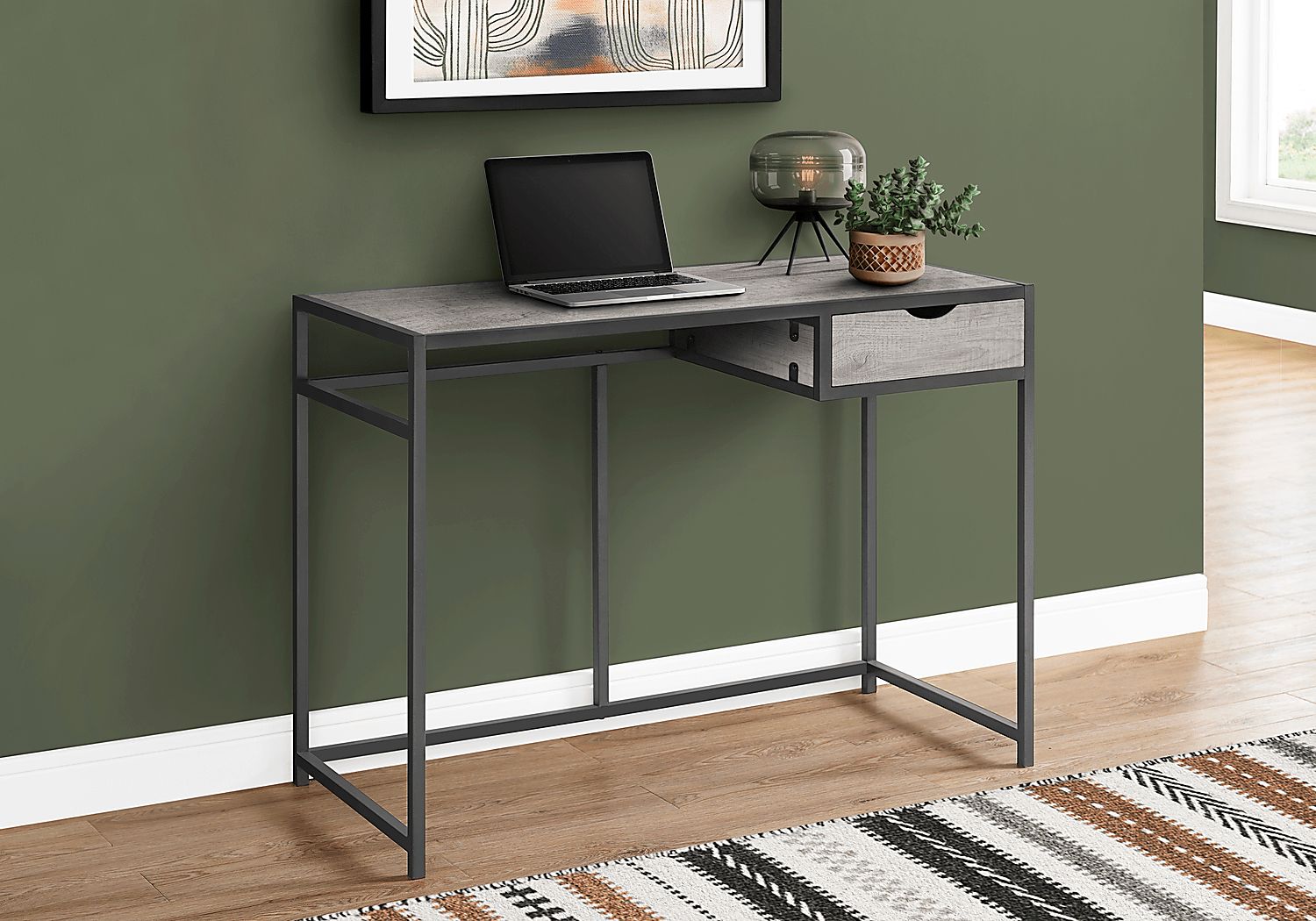 Dexired Gray Desk