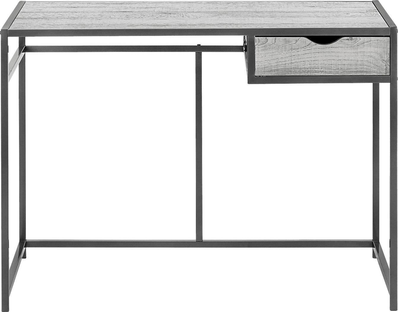Dexired Gray Desk - Thumbnail 2