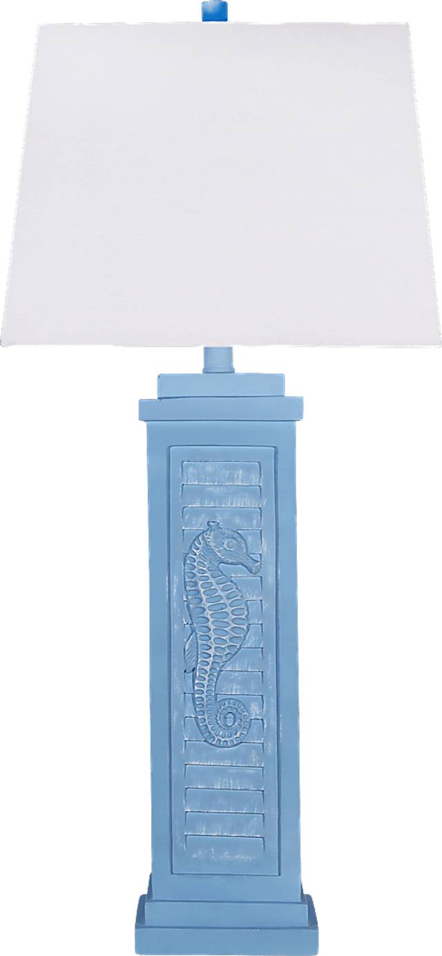 Dexmoor Blue Lamp - Thumbnail - Image 1