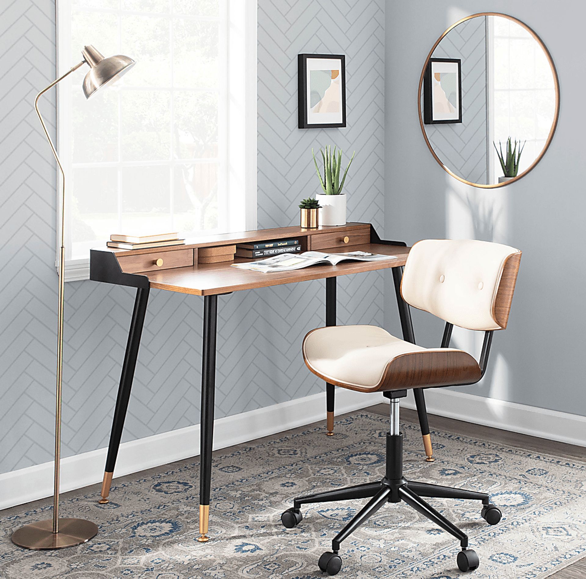 Dexter Drive Gold Floor Lamp - Image 10