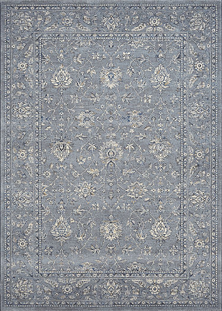Deyo Blue 5'3 x 7'6 Rug