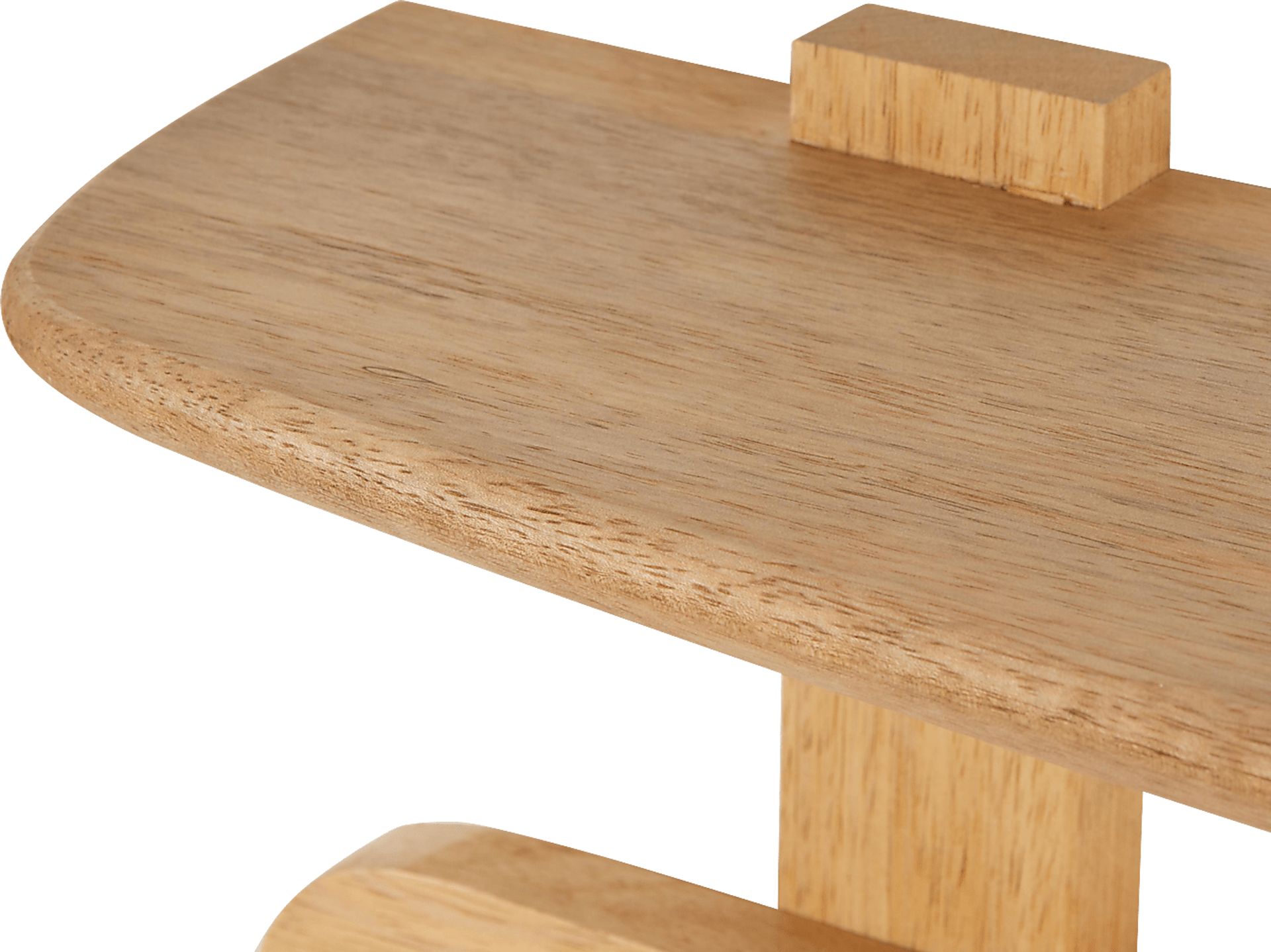 Dezza Brown Coat Hook with Shelf - Image 3