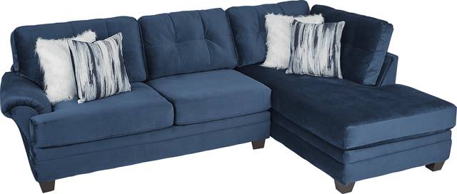 Dharma Place Blue 2 Pc Sectional - Thumbnail - Image 3