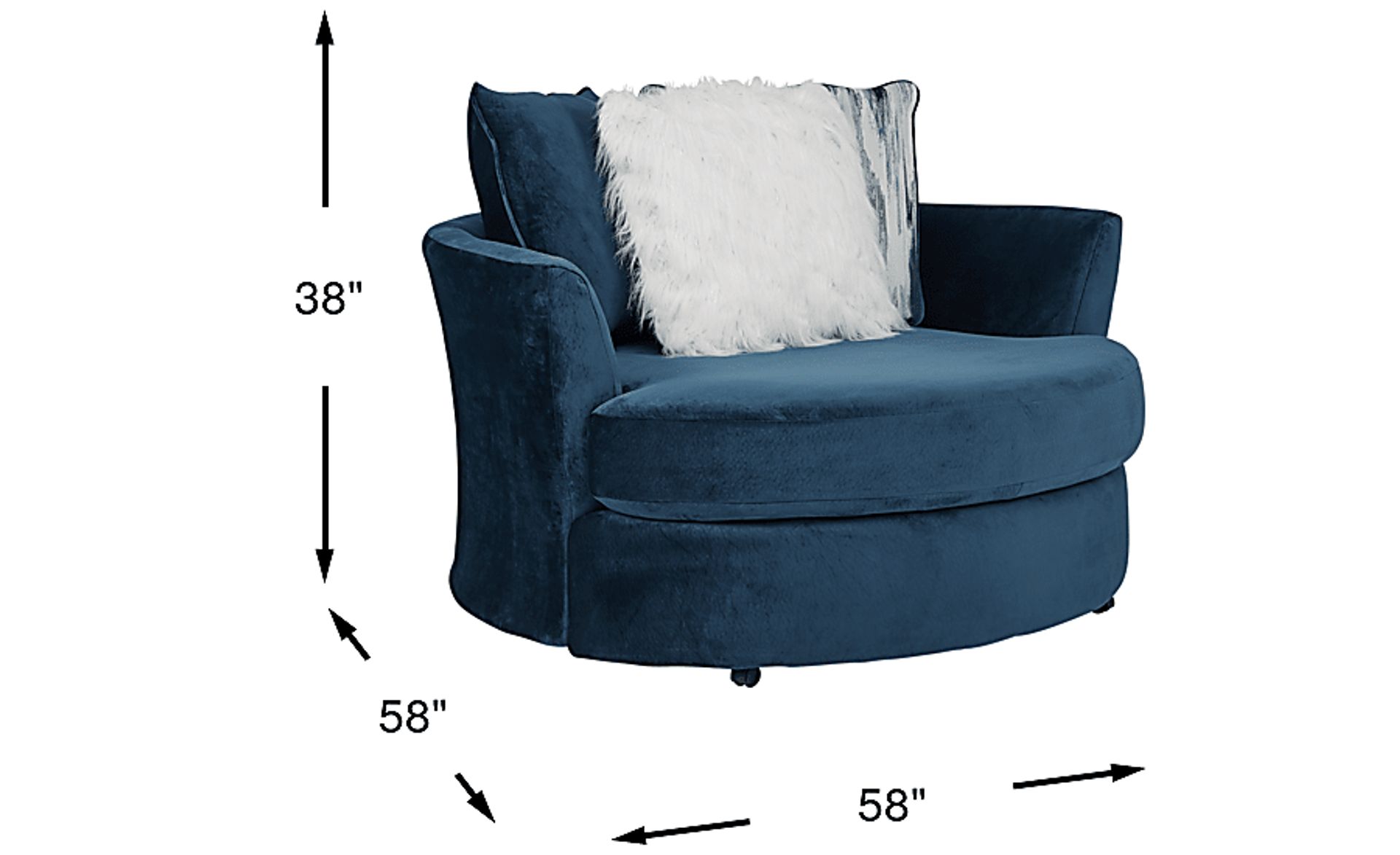 Dimension Image. Please refer to the Dimension Tab on this page for dimension details.