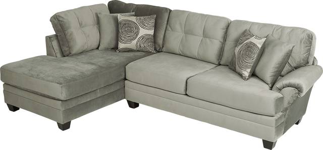 Dharma Place Gray 2 Pc Sectional - Thumbnail - Image 3
