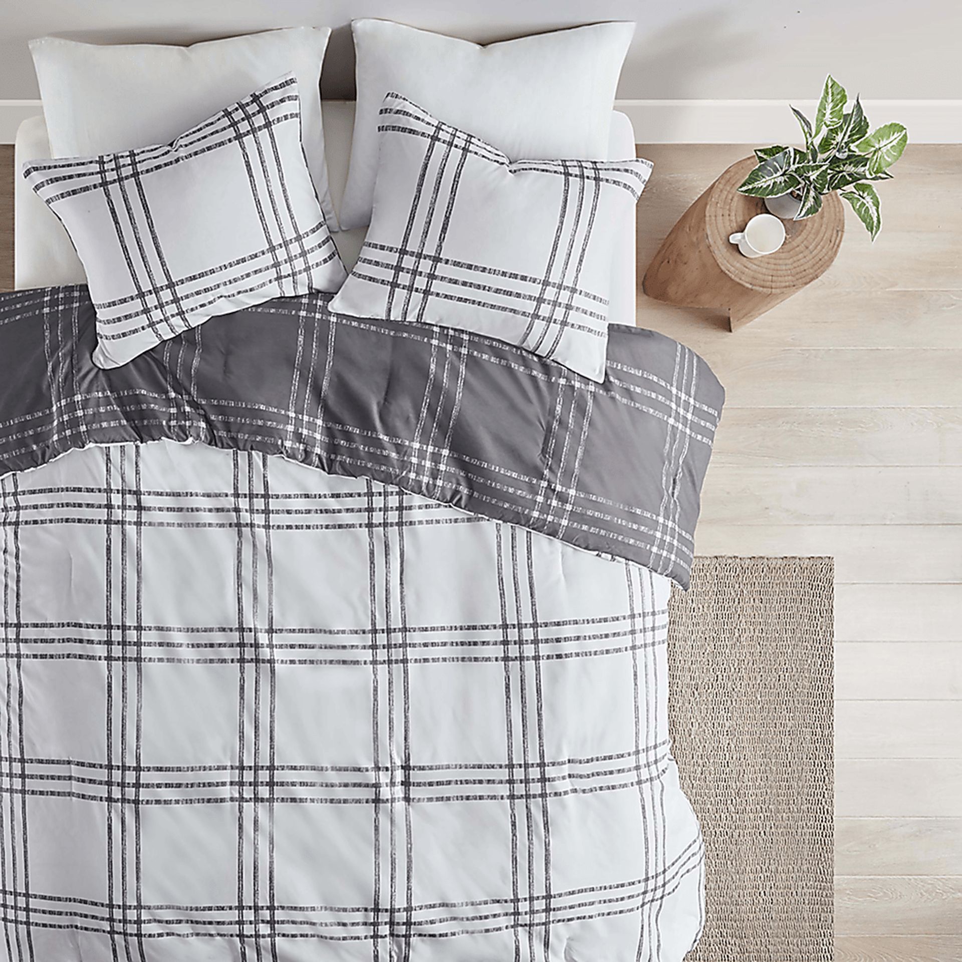 Kids Diabolo Gray Full Comforter Set - Image 16