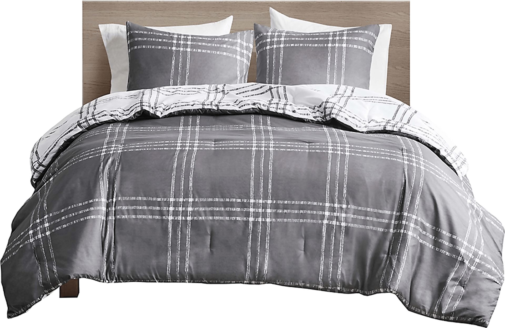 Kids Diabolo Gray Full Comforter Set - Image 17