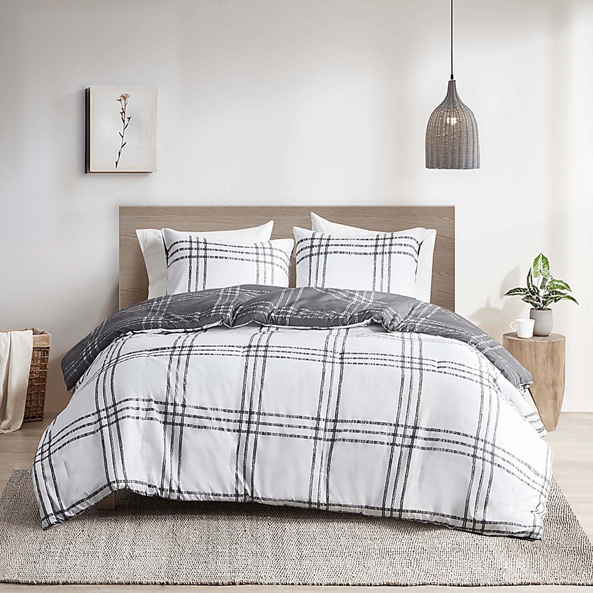 Kids Diabolo Gray Full Comforter Set - Image 3