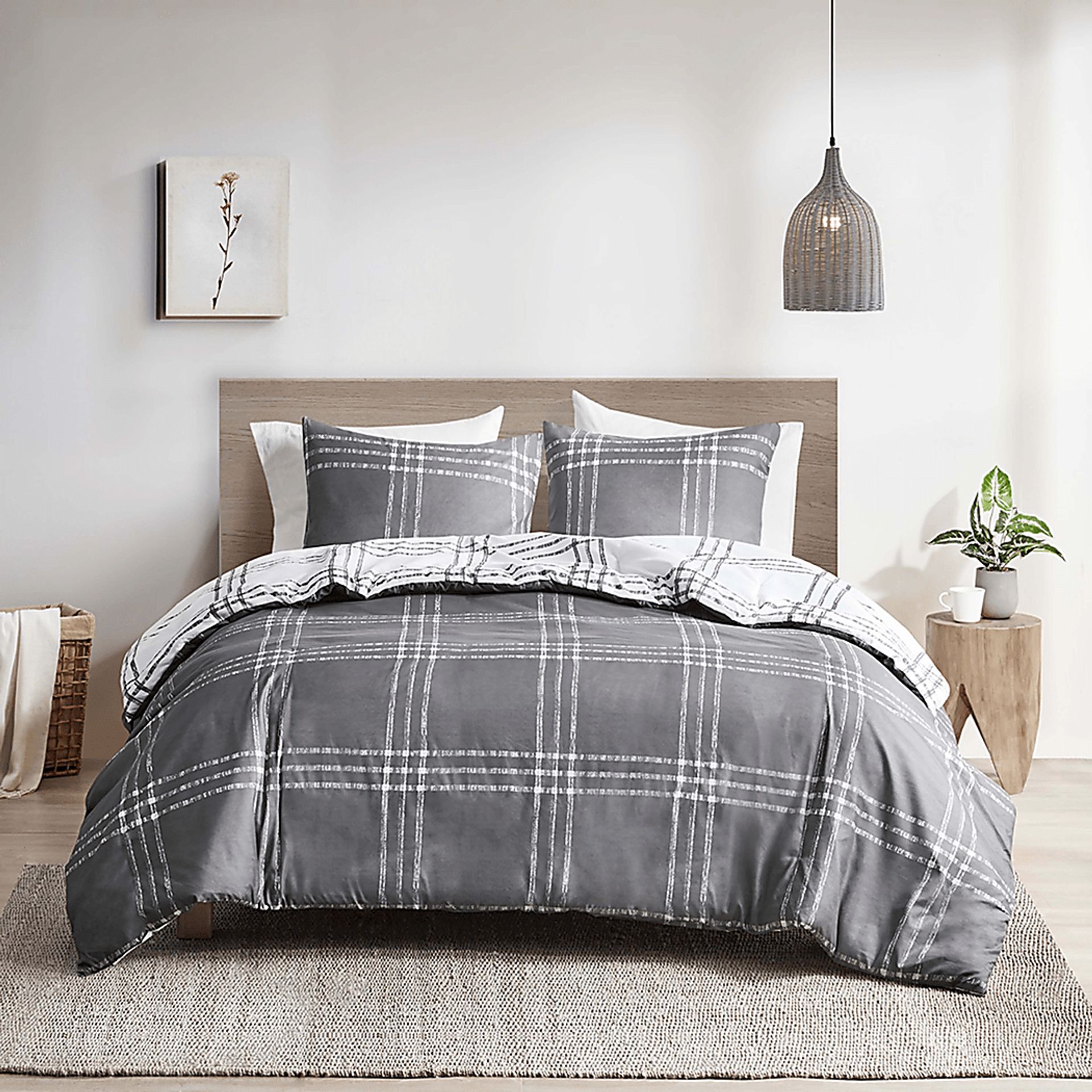 Kids Diabolo Gray Full Comforter Set - Image 7