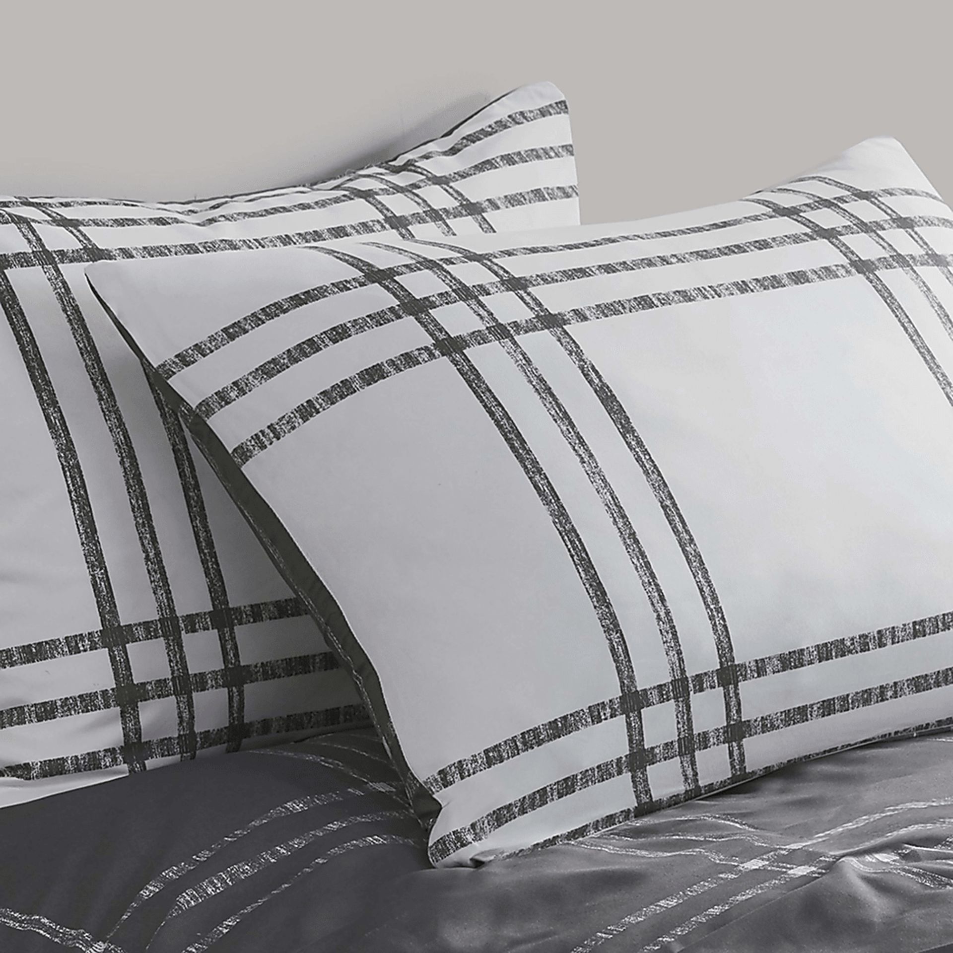 Kids Diabolo Gray Full Comforter Set - Image 8