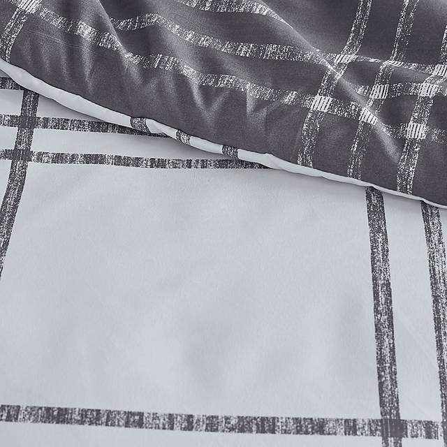 Diabolo Gray King Comforter Set - Thumbnail - Image 11