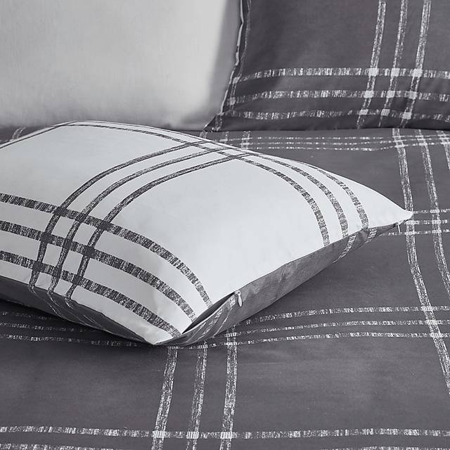 Diabolo Gray King Comforter Set - Thumbnail - Image 14