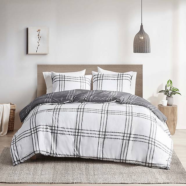 Diabolo Gray King Comforter Set - Thumbnail - Image 3
