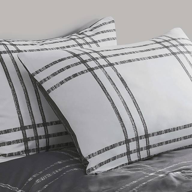 Diabolo Gray King Comforter Set - Thumbnail - Image 8