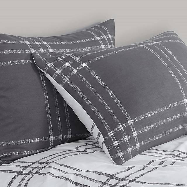 Diabolo Gray King Comforter Set - Thumbnail - Image 9