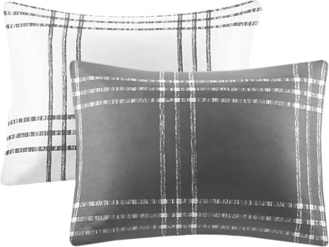 Diabolo Gray King Comforter Set - Thumbnail - Image 10