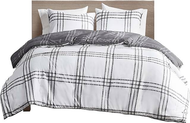 Diabolo Gray King Comforter Set - Thumbnail - Image 1