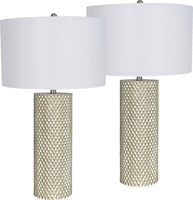 Dialco Gold Lamp, Set of 2 - Thumbnail - Image 1