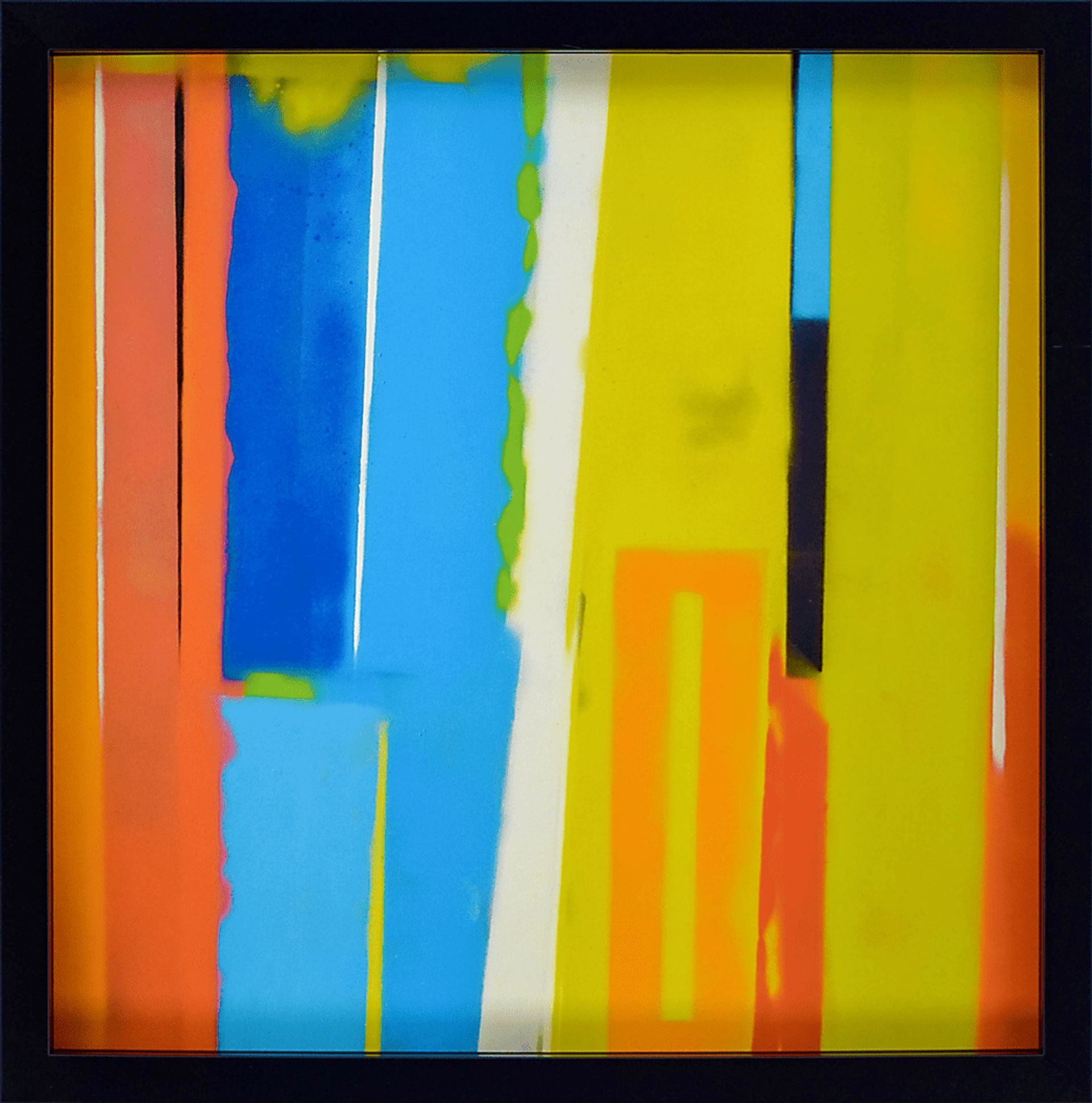 Diamanta II Yellow Artwork - Image 1