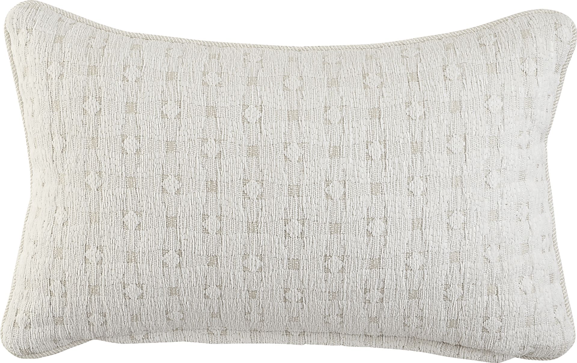 Diamond Pearl Pearl Indoor/Outdoor Kidney Pillow - Image 1