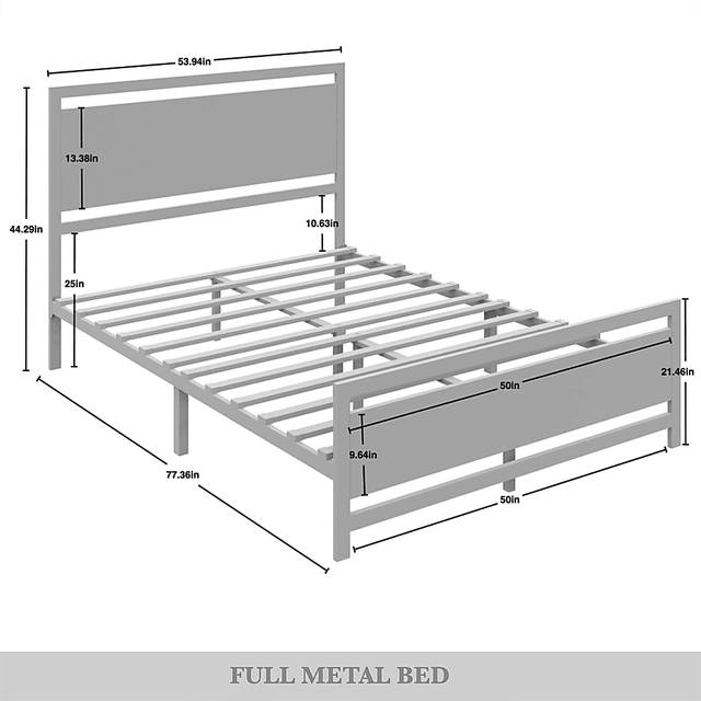 Diamondbite Brown Full Bed - Thumbnail - Image 7