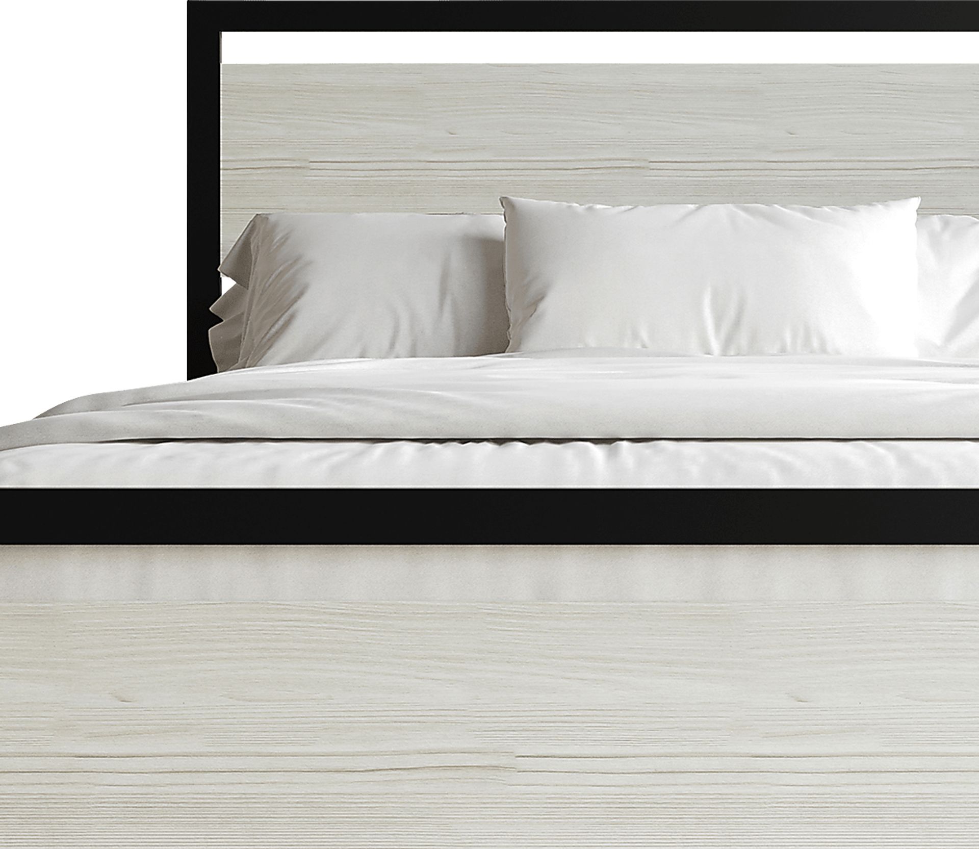 Diamondbite Gray Twin Bed - Image 5