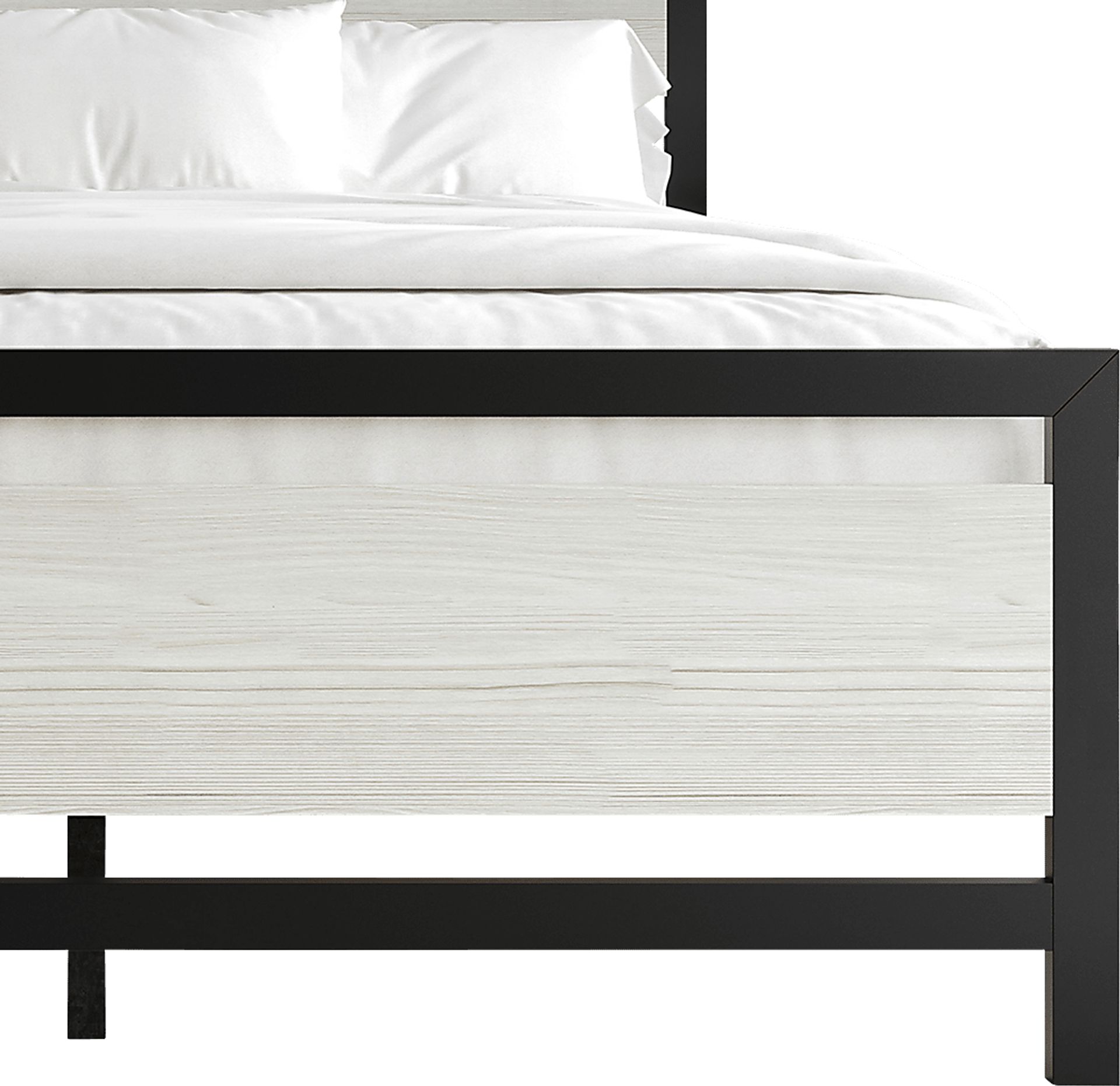 Diamondbite Gray Twin Bed - Image 6