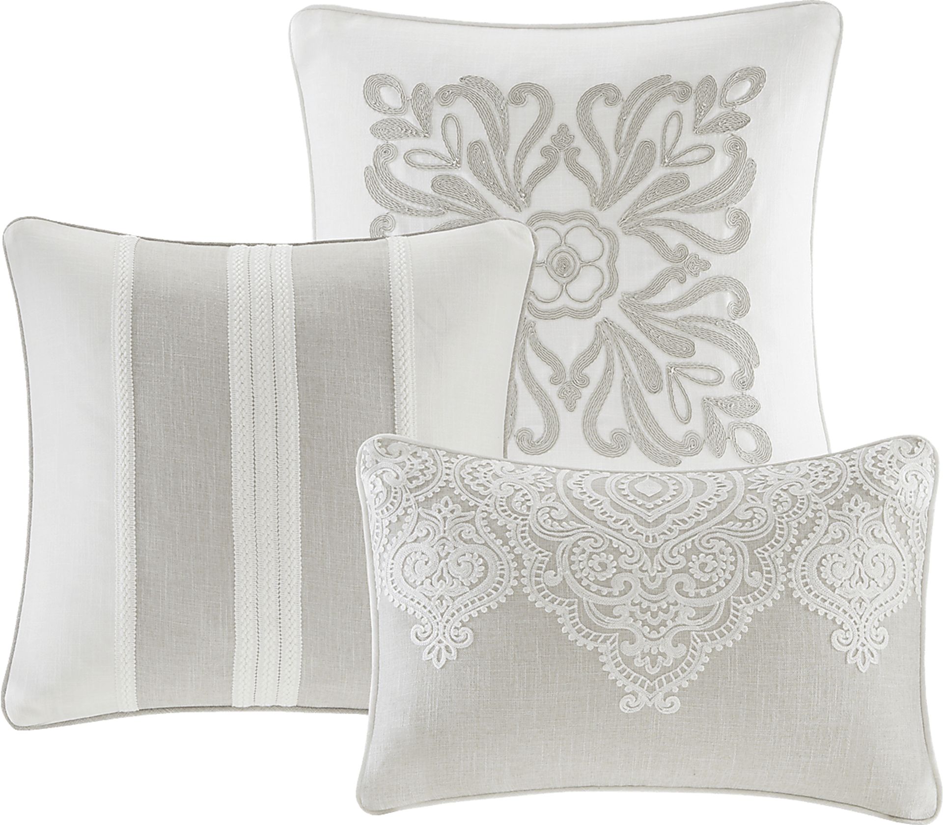 Diandra Natural 9 Pc King Comforter Set - Image 8