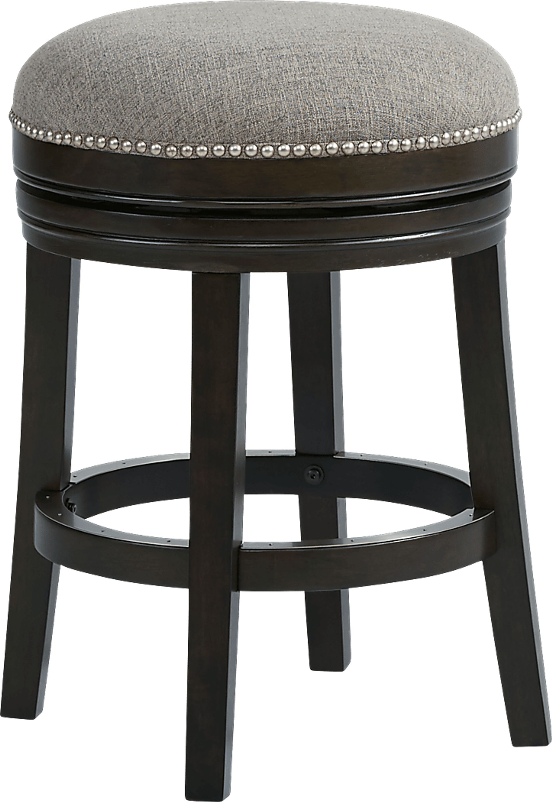 Dianella Cobblestone Swivel Counter Height Stool - Image 1