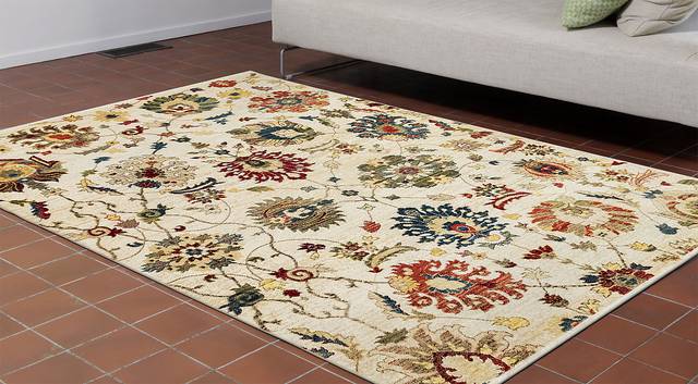 Diantha Beige 4'11 x 7'5 Rug - Thumbnail - Image 3