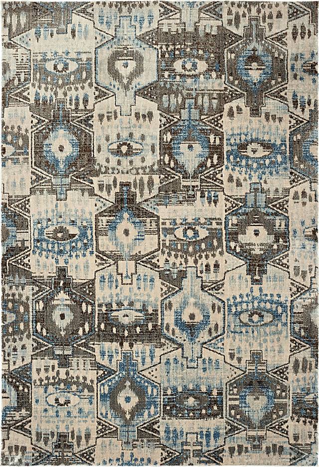 Diara Blue 7'10 x 10'10 Rug - Thumbnail - Image 1