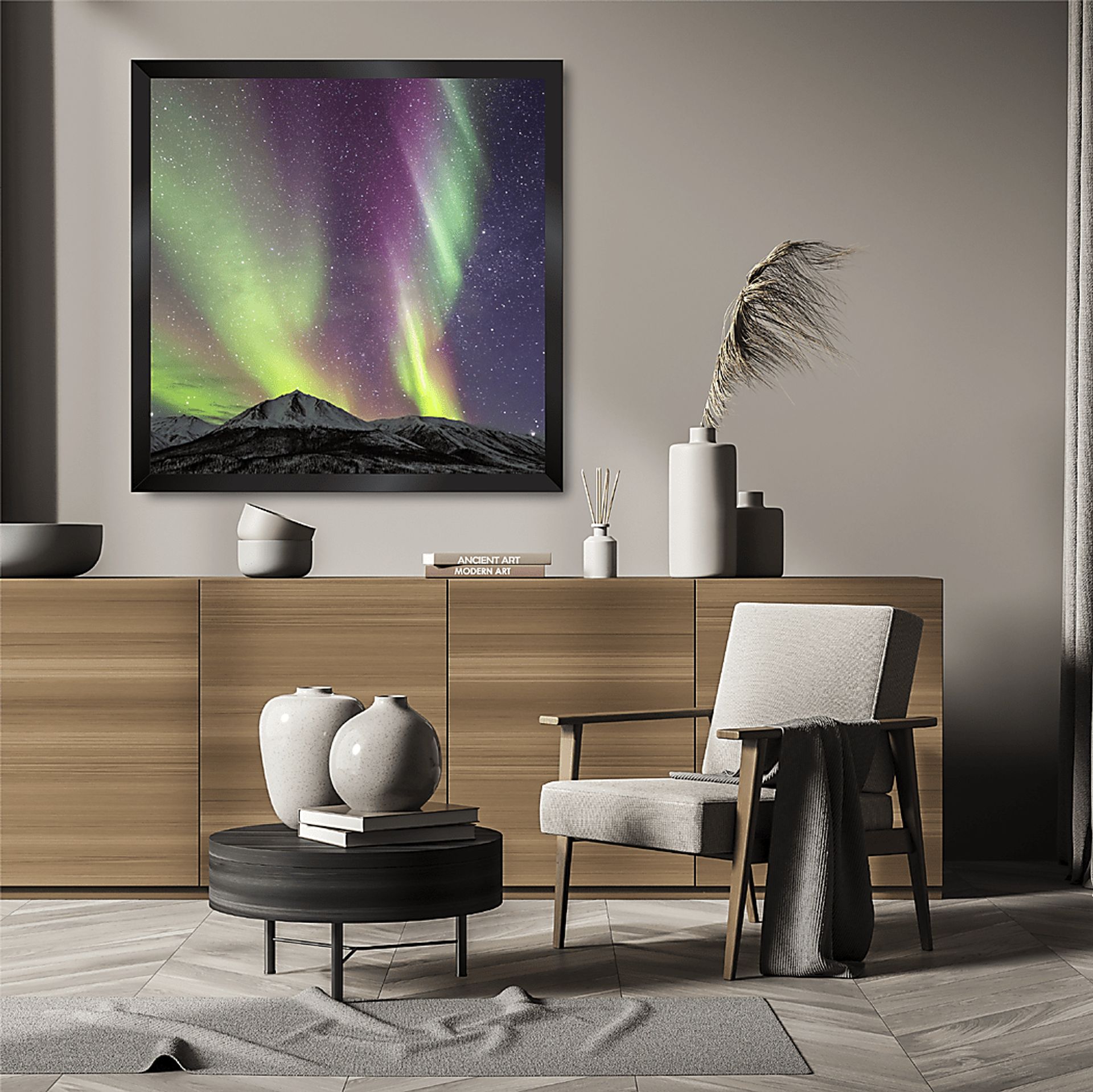 Diavolo Multi Framed Wooden Wall Art - Image 2