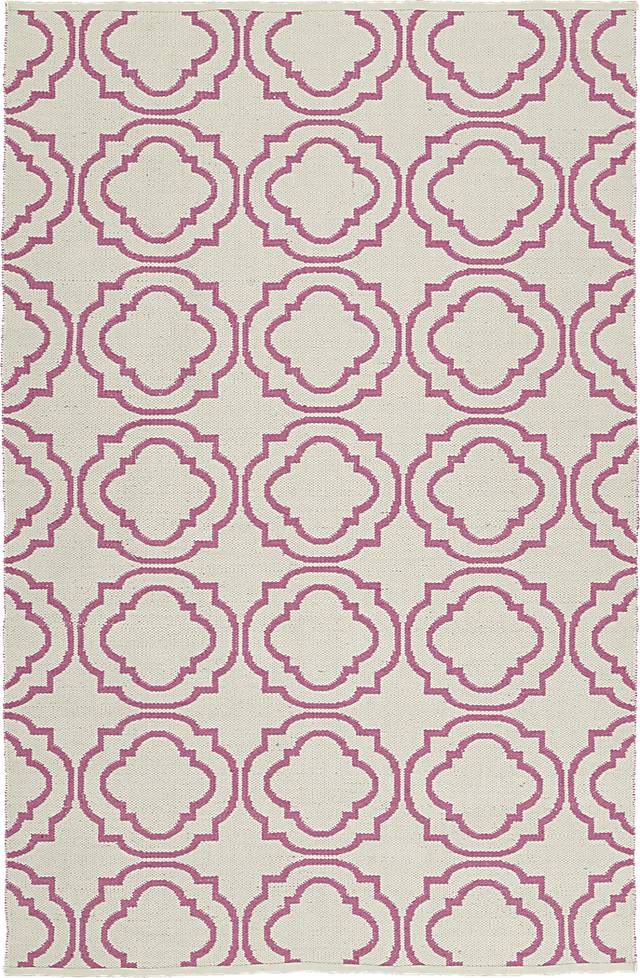 Diaz Pink 8' x 10' Indoor/Outdoor Rug - Thumbnail - Image 2