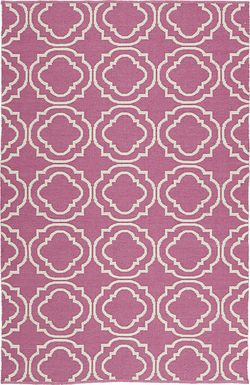 Diaz Pink 8' x 10' Indoor/Outdoor Rug