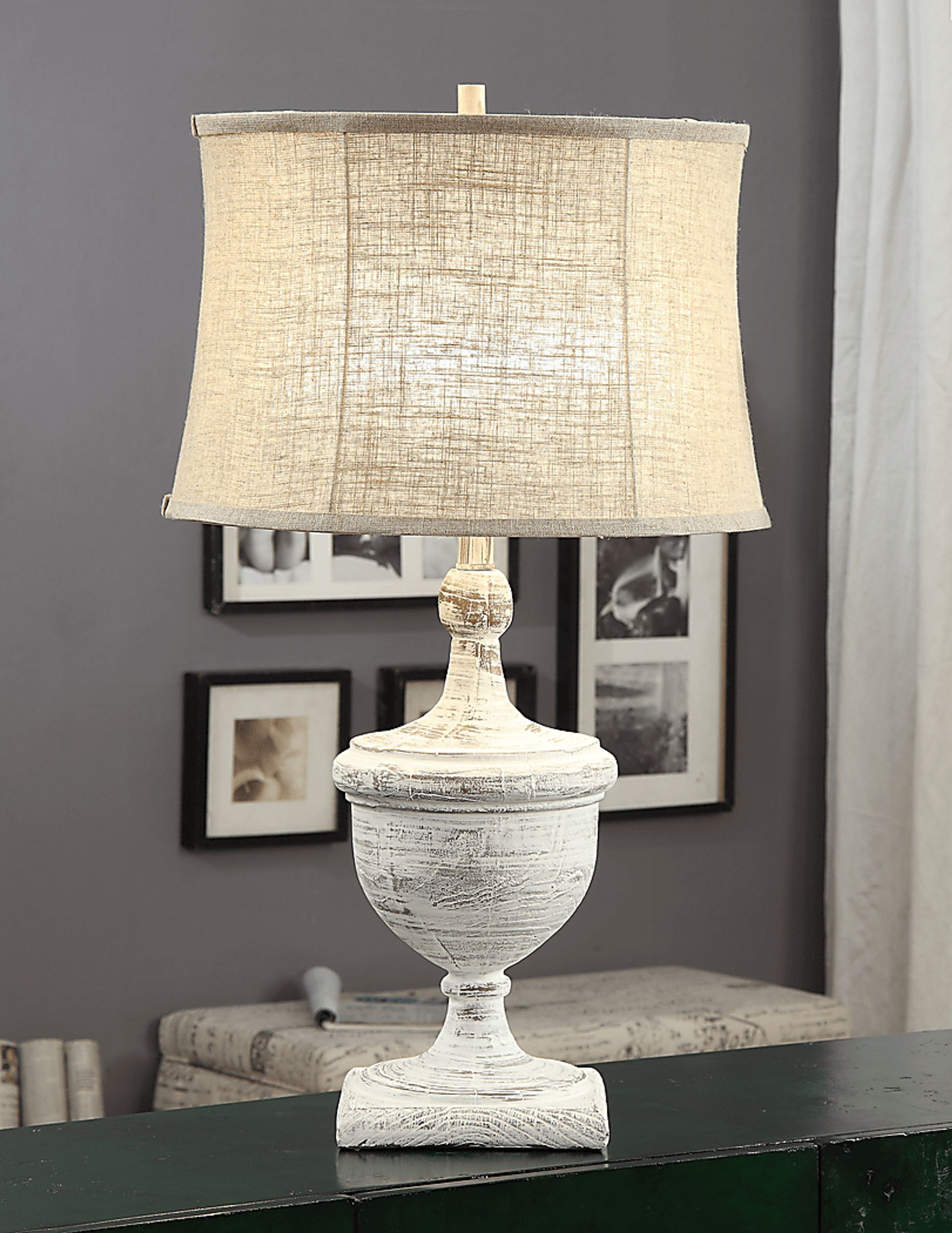 Dibden Loft Brown Lamp - Image 2