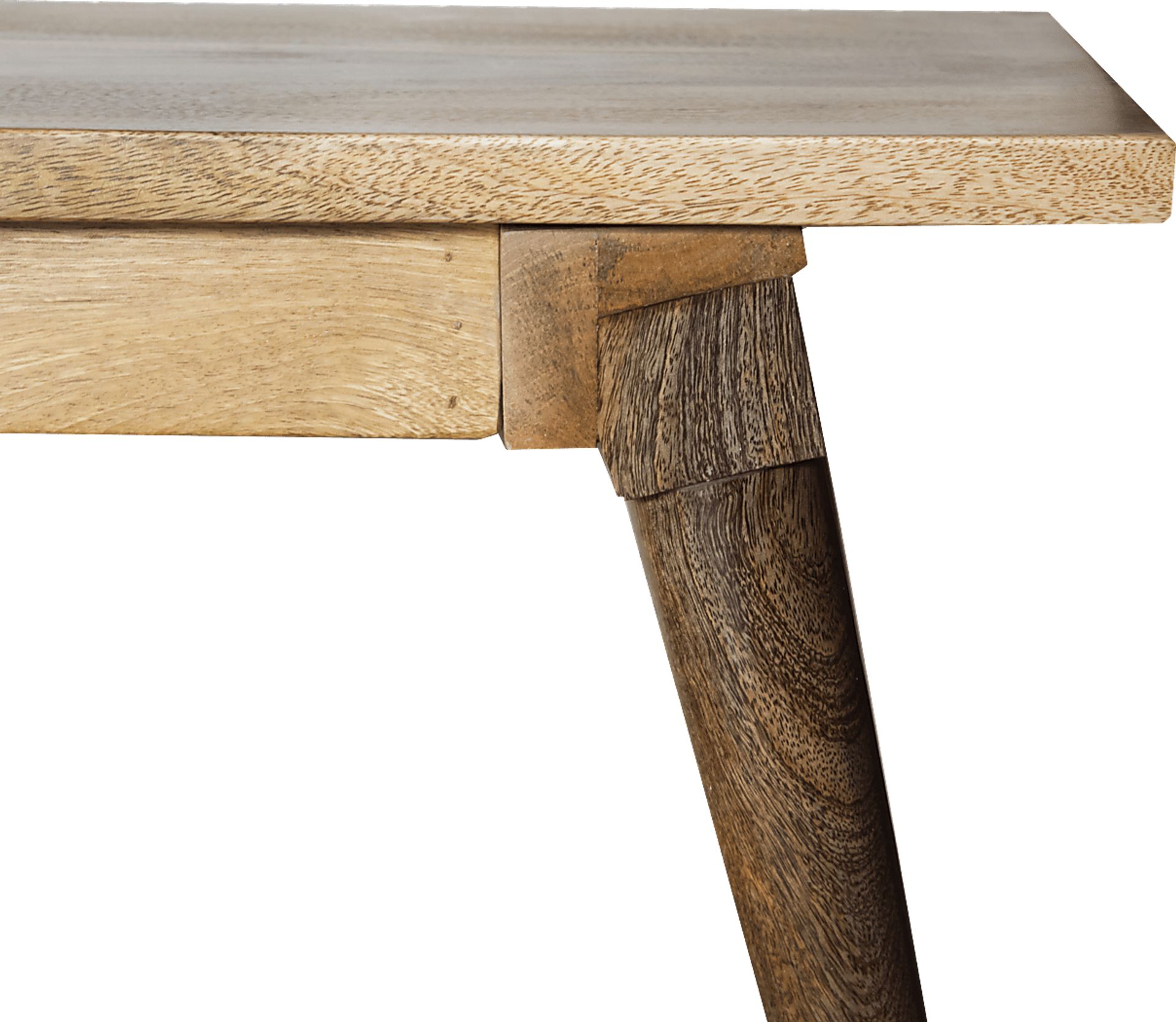 Dibley Brown Bench - Image 2