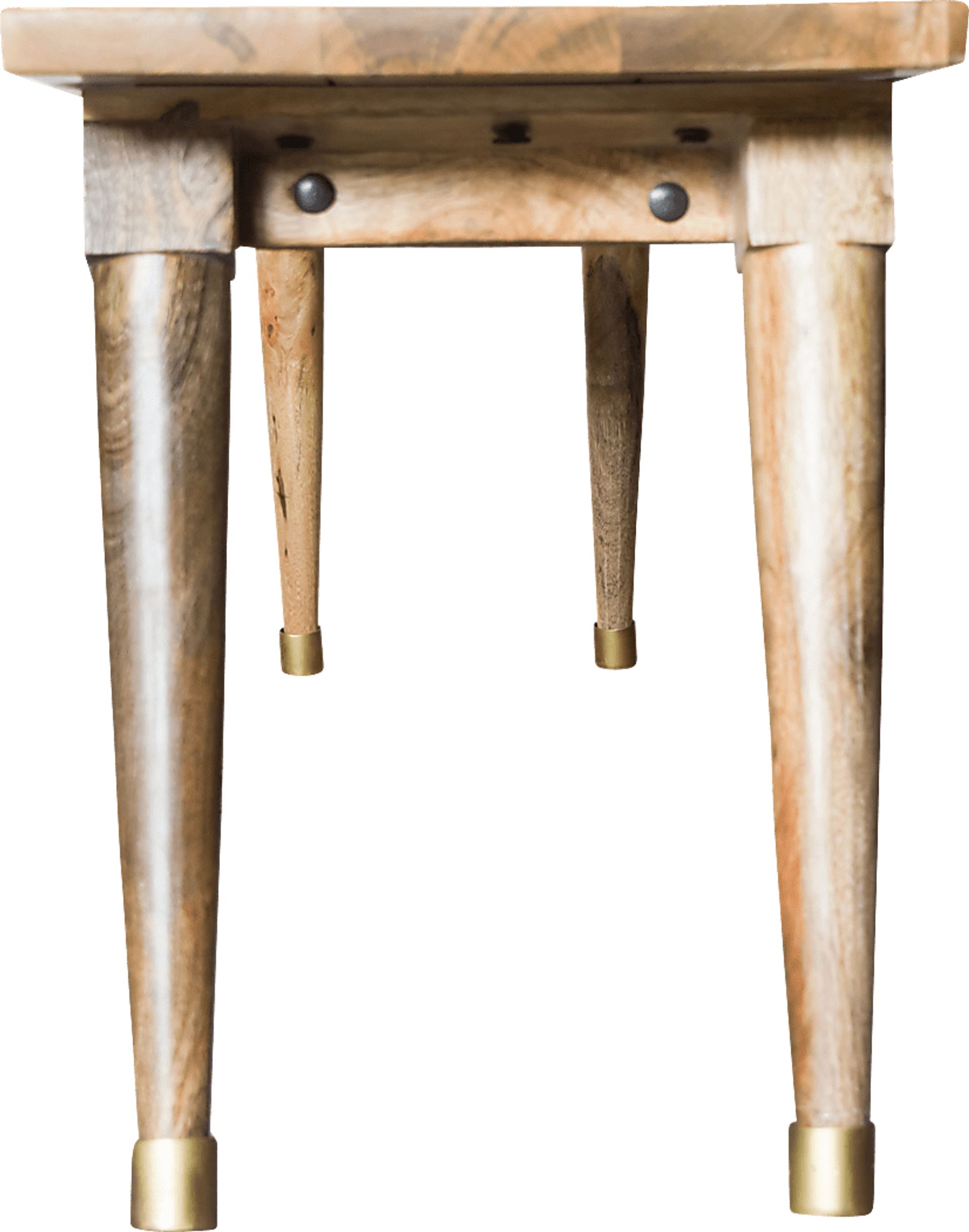 Dibley Brown Bench - Image 4